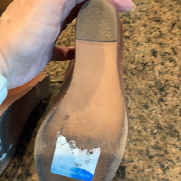 Steve madden zip up back sz 6 leather shoe price now firm - Picture 12 of 13